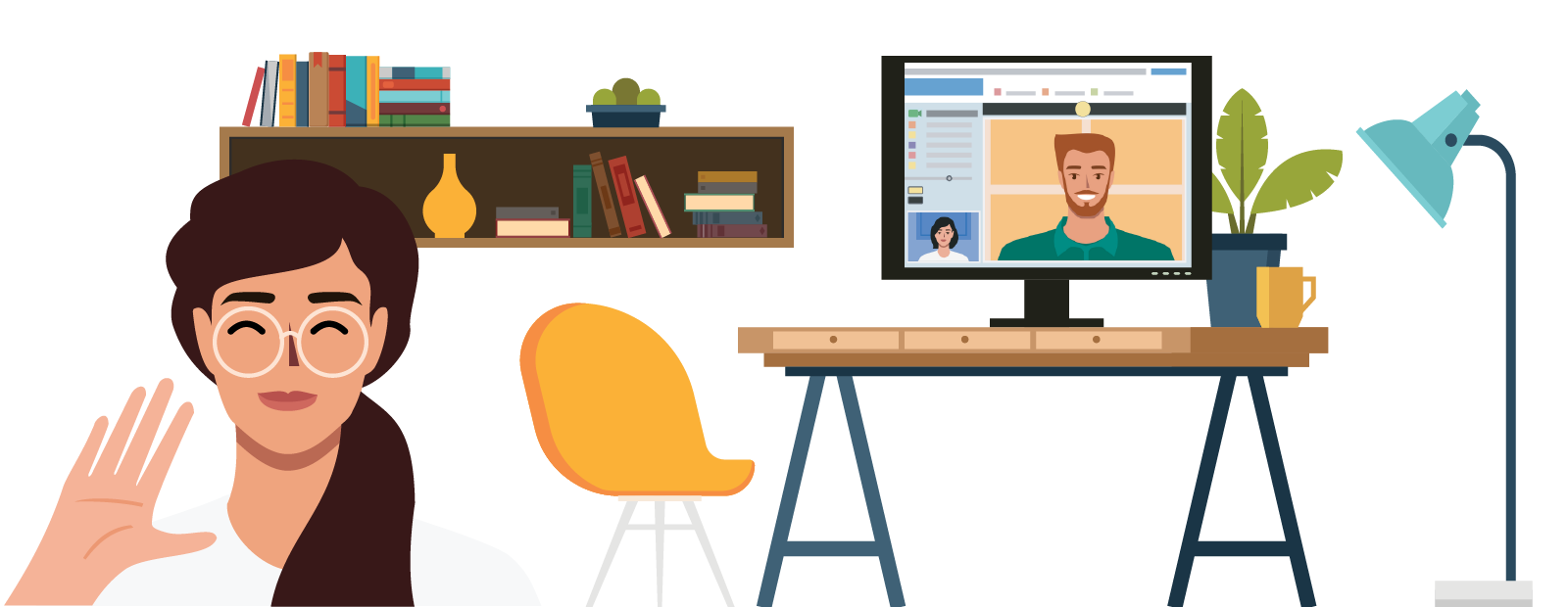 Telehealth with built in virtual EMDR Light bar eCharts EMR/EHR tele